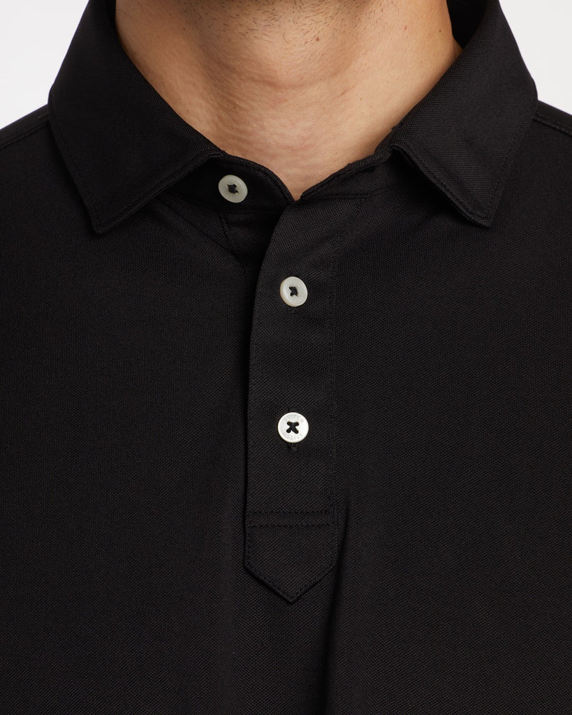 トップス OVY Standard Seed Stitch Polo BLACK XL OVY Standard Seed Stitch Polo XL