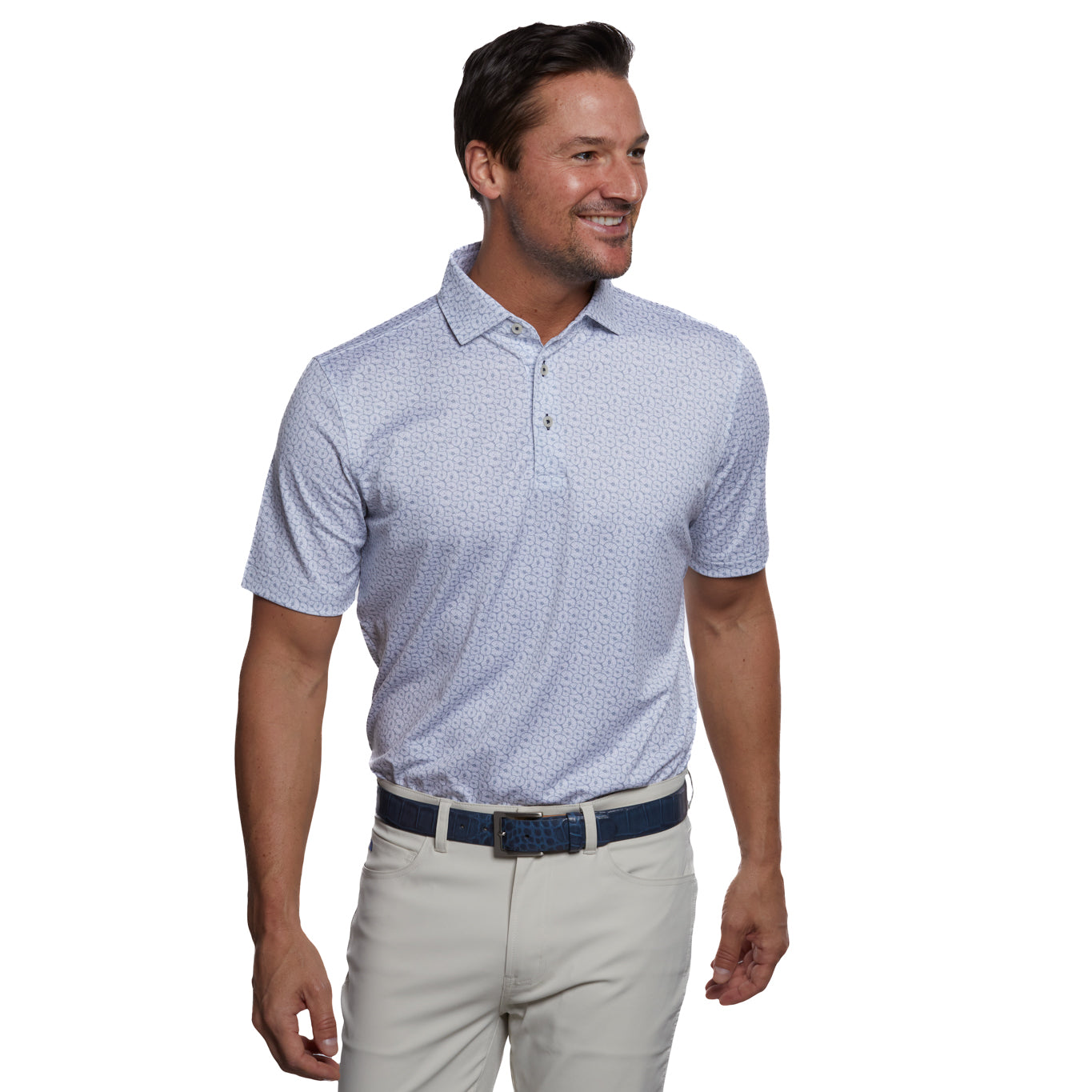 Slice of Life Men's Golf Polo Shirt – Stitch Golf – Stitch Golf