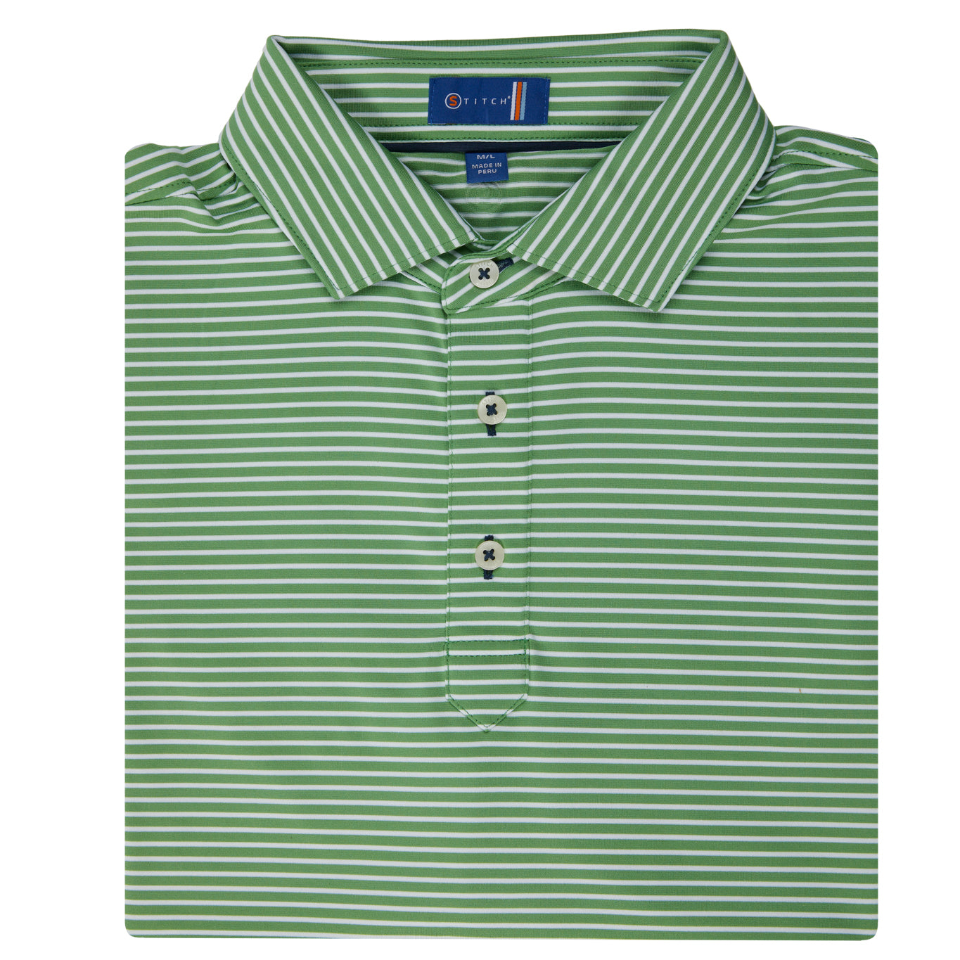 stitch golf polo