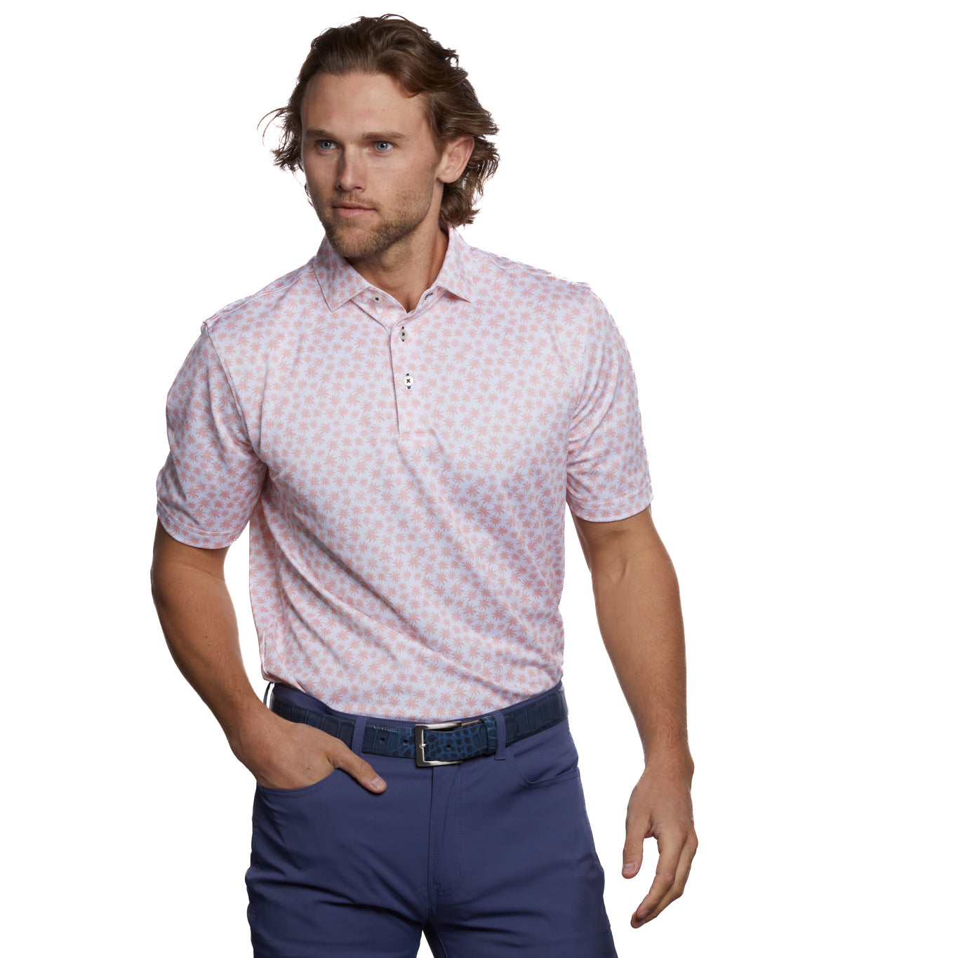 Firecracker Men's Golf Polo – Stitch Golf