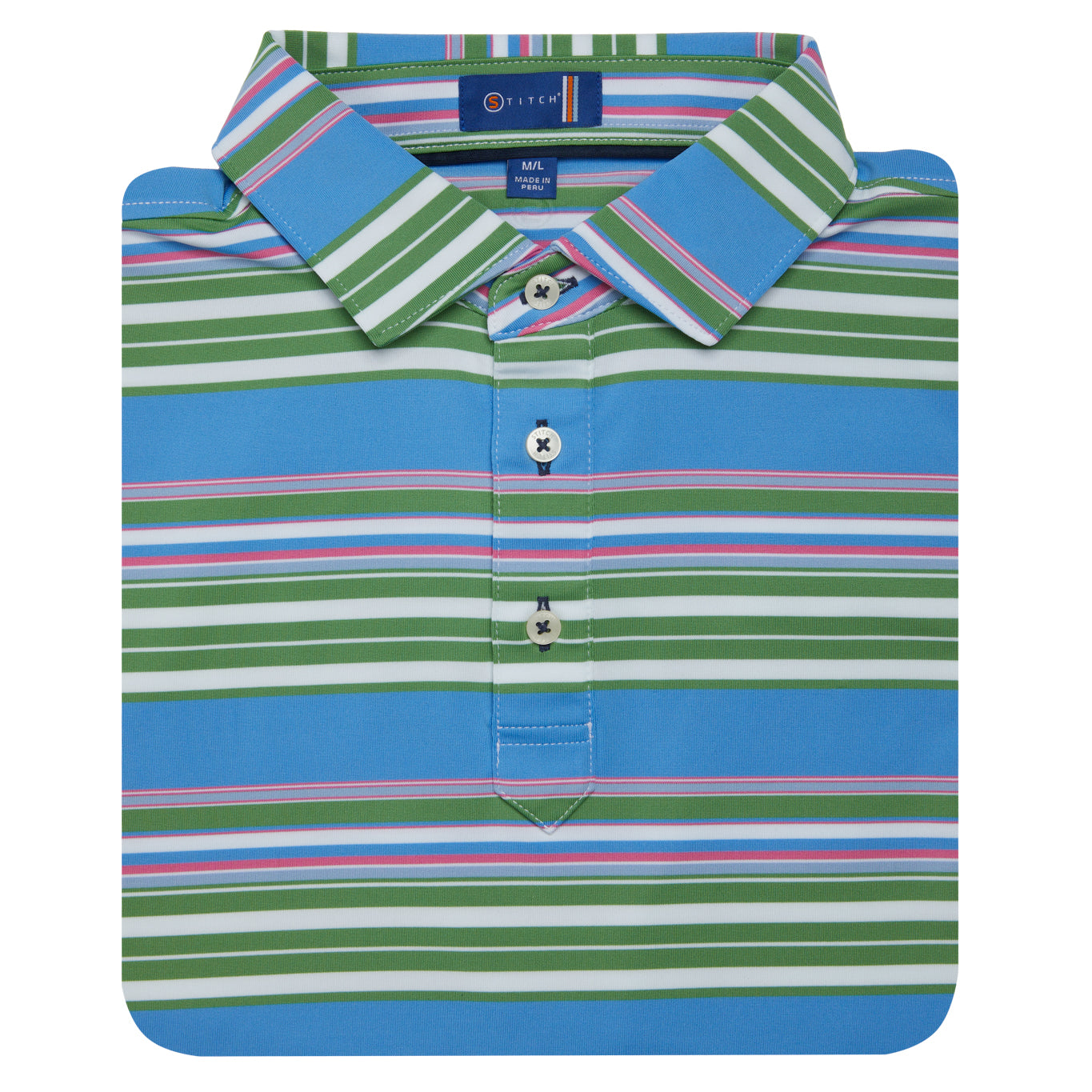 stitch golf polo