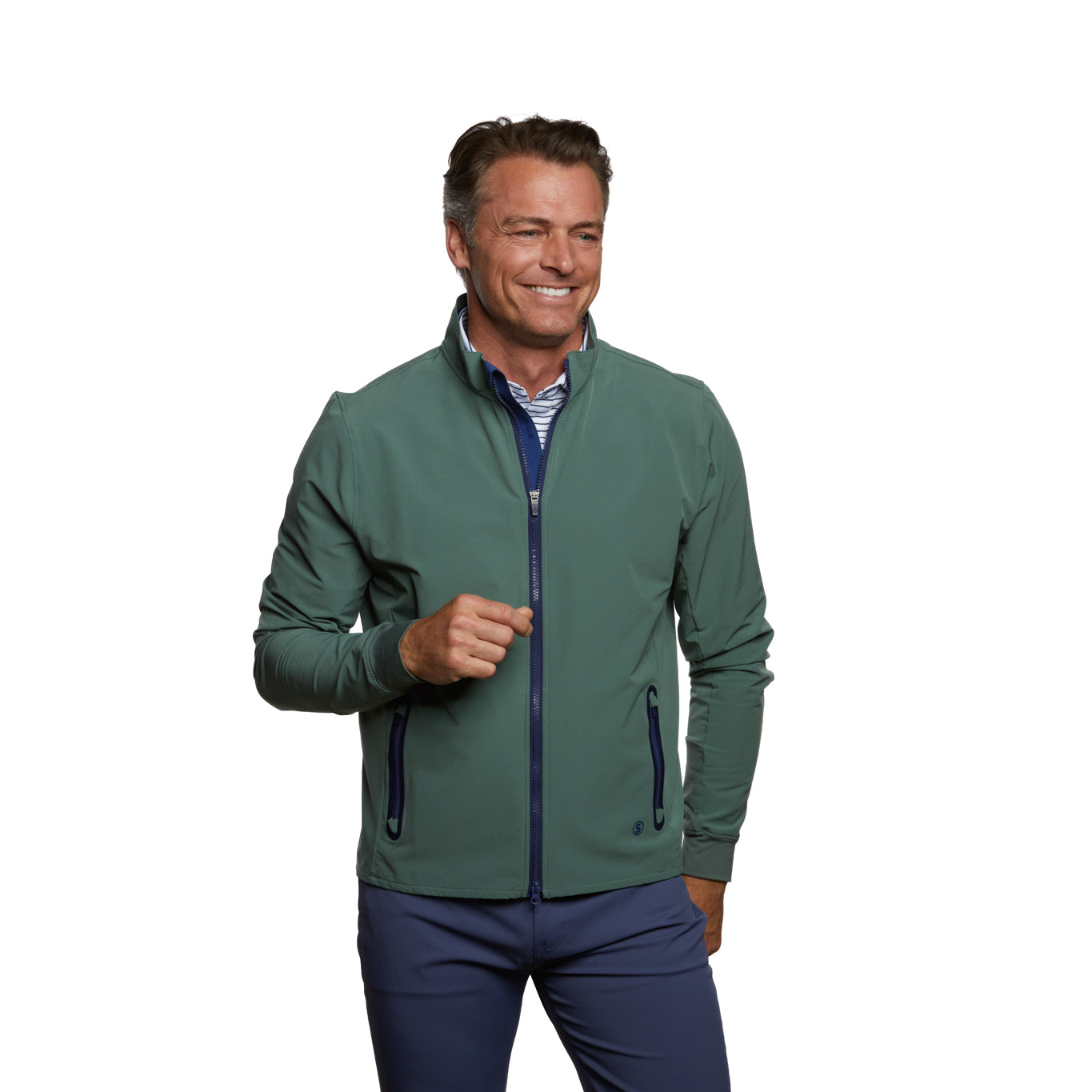 新品　HYPE GOLF DOT MOTIF COACH JACKET MOCA 新品 HYPE GOLF DOT MOTIF COACH JACKET MOCA 新品 HYPE GOLF