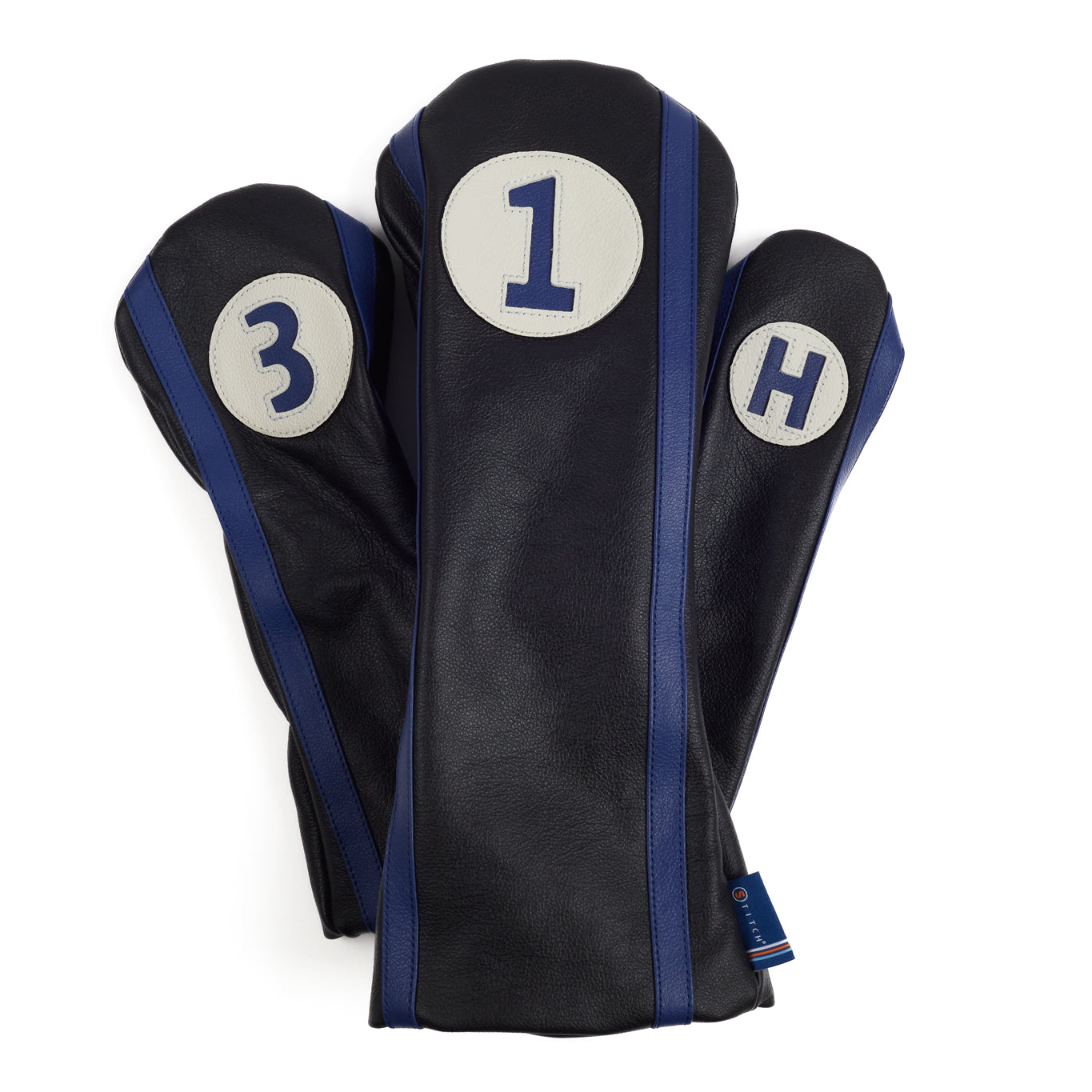 TBT Double Racer Leather Headcover Set – Stitch Golf