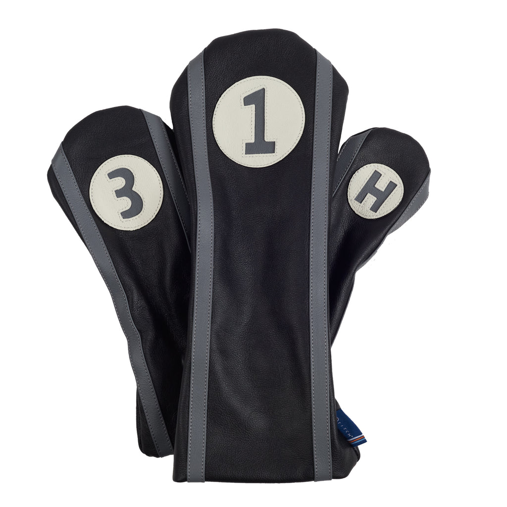 TBT Double Racer Leather Headcover Set – Stitch Golf