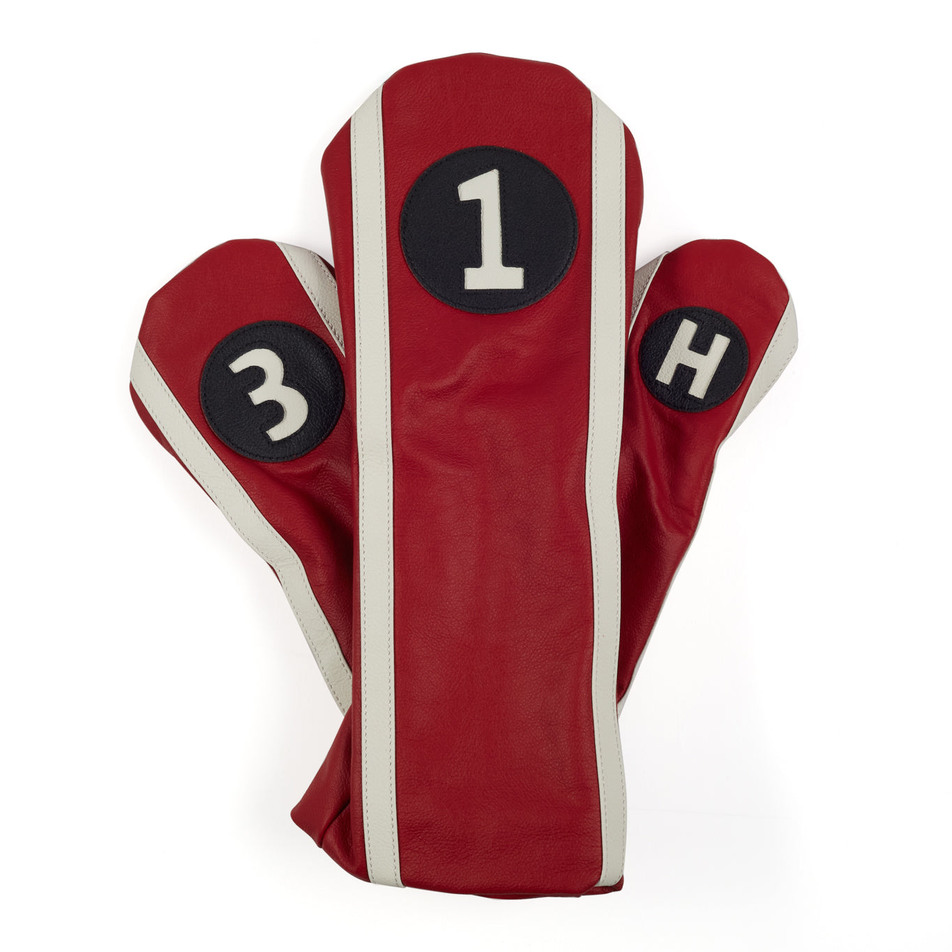 TBT Double Racer Leather Headcover Set – Stitch Golf