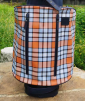 MIY SL1 Gulf Plaid Print Saddle