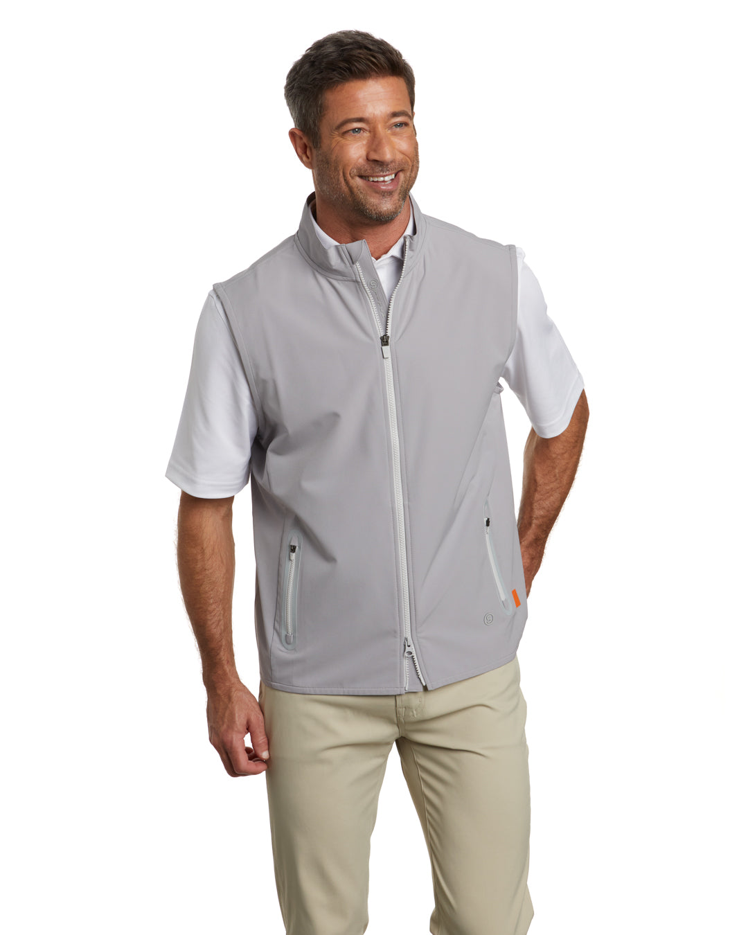 GT Golf Vest Heritage - Forged Gray - Medium - Men's | Stitch Golf