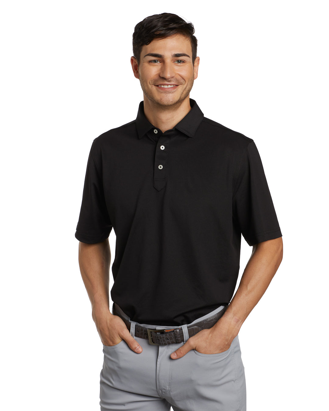 Solid Pique Polo