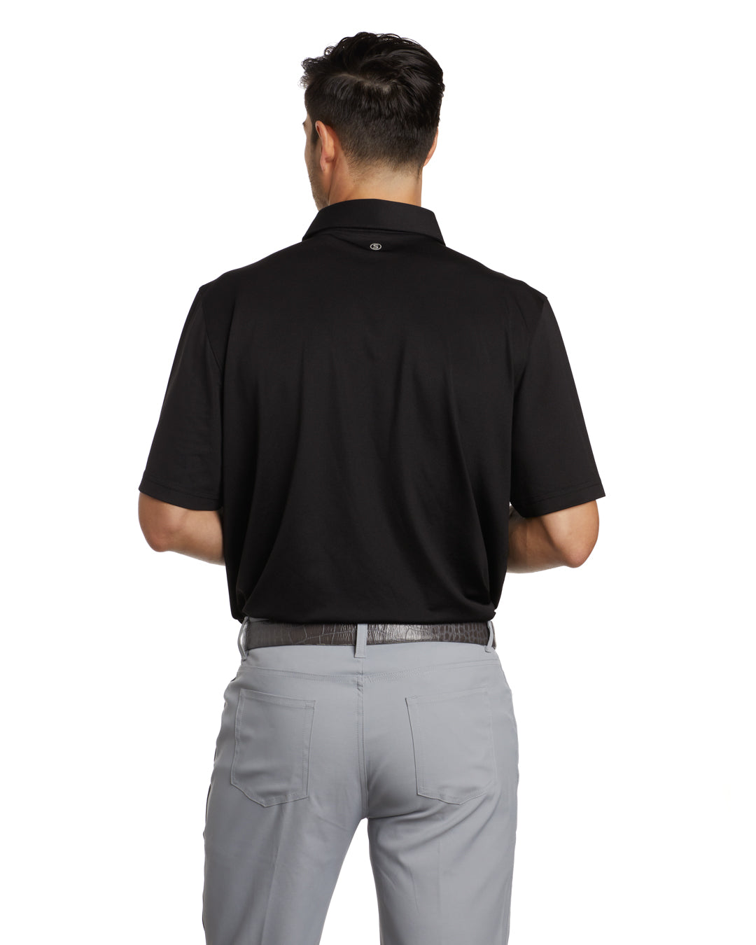 Solid Pique Men's Golf Polo Shirt – Stitch Golf