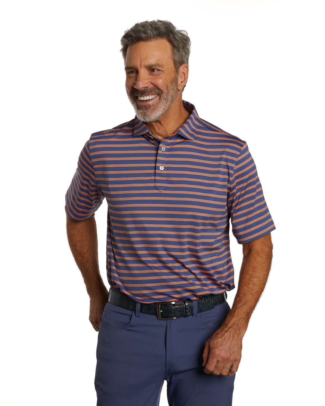 Highland Stripe Polo