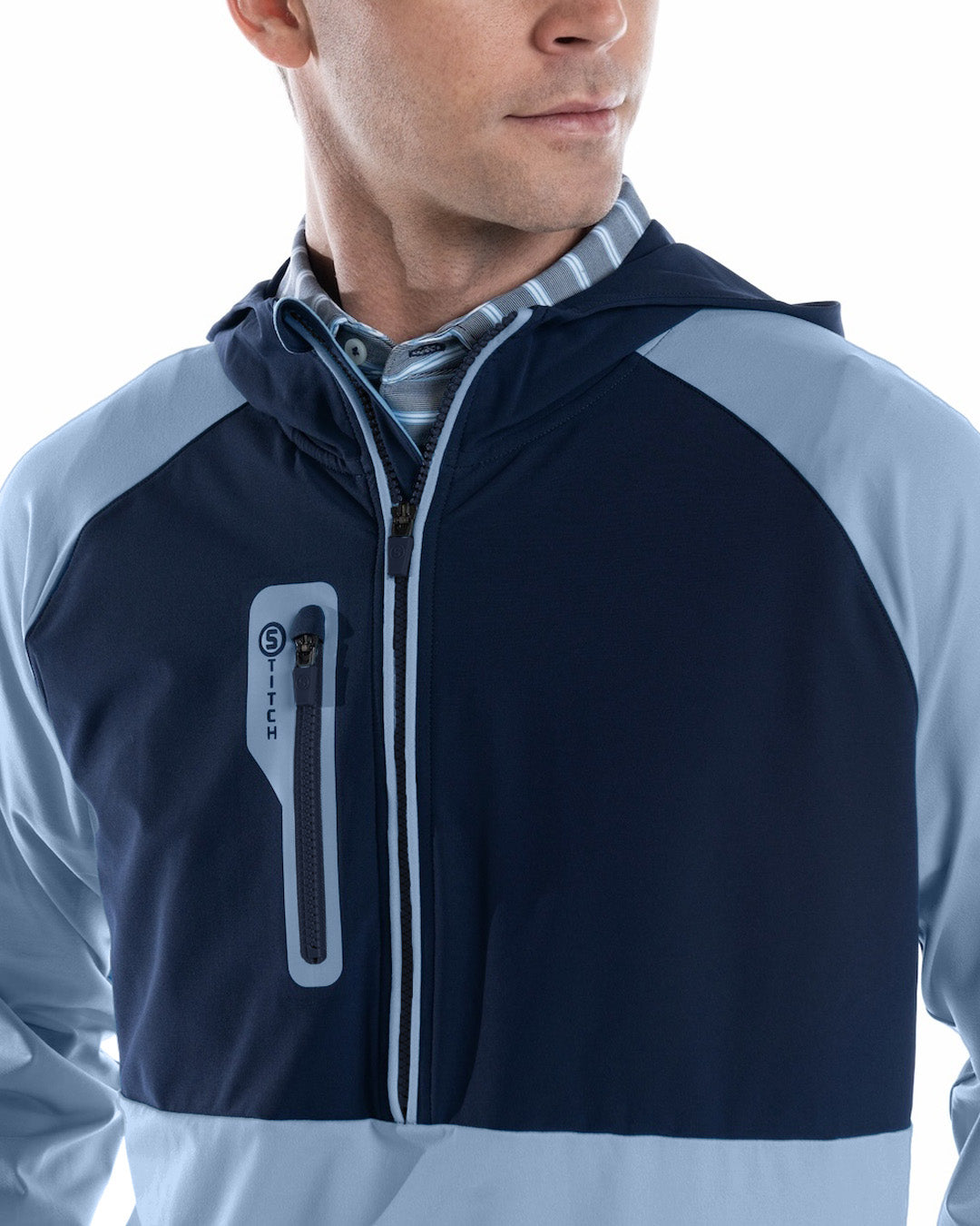 Circuit 1/2 Zip Hoodie – Stitch Golf