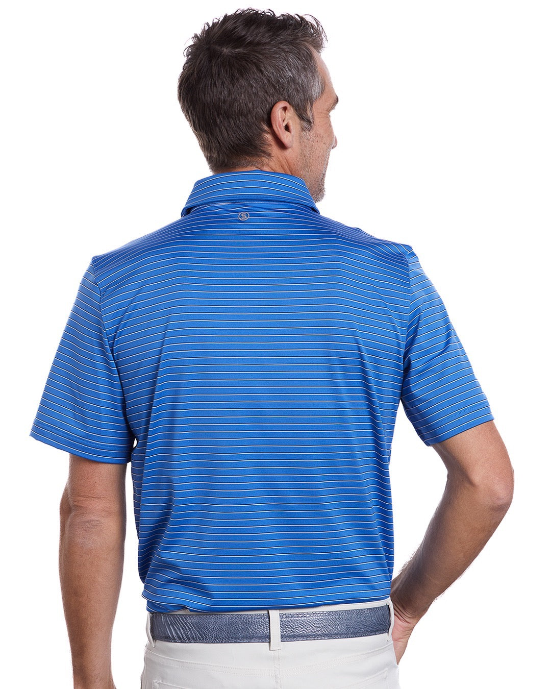 b*o様 ERNEST W. BAKER PIN STRIPE POLO CLASSIC SHIRT - PIN STRIPE — ERNEST W. BAKER