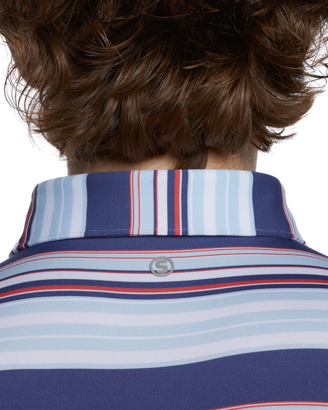 Brooklands Stripe Golf Polo – Stitch Golf