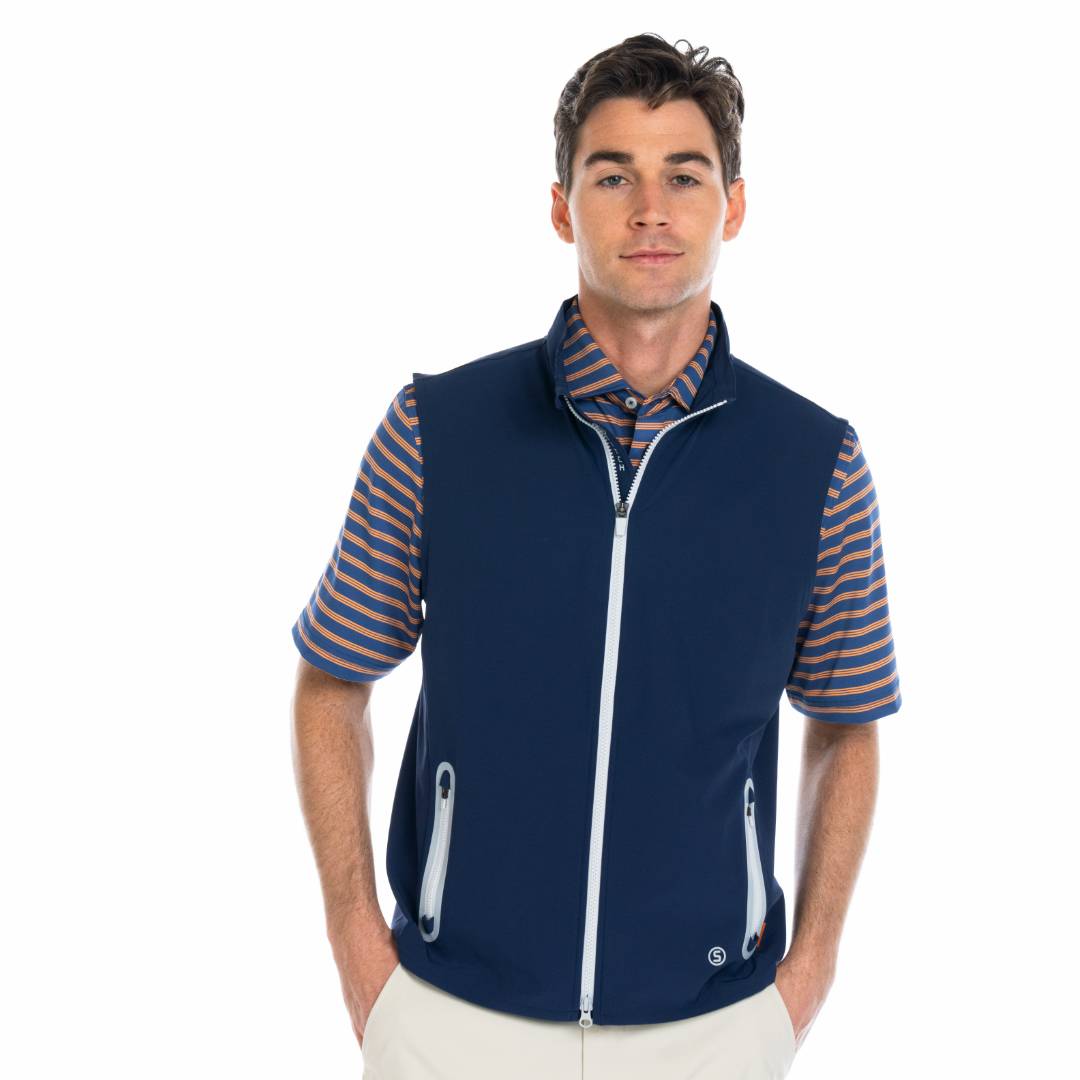 激安人気新品 GT Golf Stitch – Updated - Vest Golf Men's Lightweight トップス