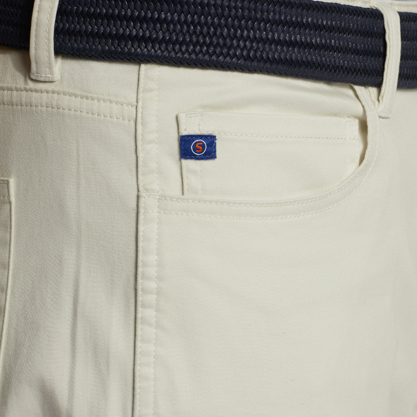 Greg Norman 5 Pocket Pants - Sterling